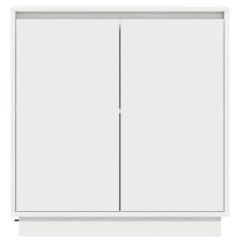 LED Sideboard in Weiß - 71x34.5x75 cm, Hergestellt aus Holzwerkstoff