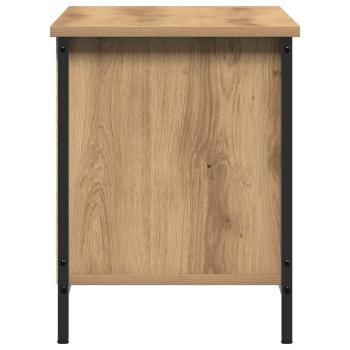 TV-Ständer Eichenholz Technisches Holz, Metall 102 x 35 x 45 cm