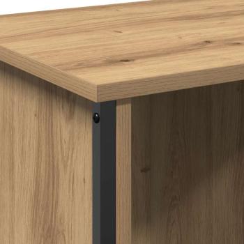 TV-Ständer Eichenholz Technisches Holz, Metall 102 x 35 x 45 cm