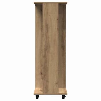 Kleiderschrank mit Rollen Artisan Eiche 102x38x110 cm Holzwerkstoff