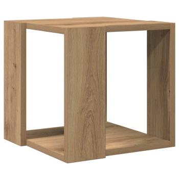 Couchtisch Artisan Eiche Massivholz 32 x 32 x 30 cm Langlebig