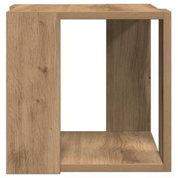 Couchtisch Artisan Eiche Massivholz 32 x 32 x 30 cm Langlebig