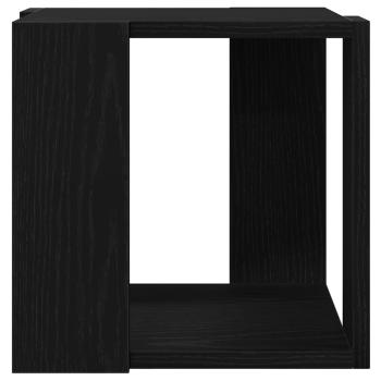 Couchtisch Schwarze Eiche MDF 32 x 32 x 30 cm Einfach Quadrat