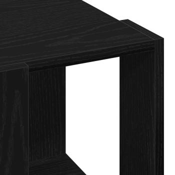 Couchtisch Schwarze Eiche MDF 32 x 32 x 30 cm Einfach Quadrat