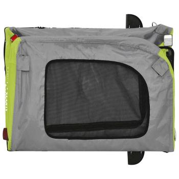 Grüner Hunde-Kinderwagen Polyester, Stahl 124 x 53 x 53 cm Faltbar
