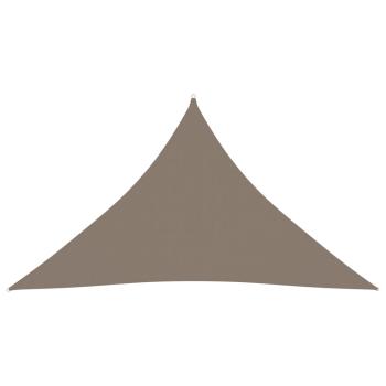 Sonnensegel Oxford-Gewebe Dreieckig 3x3x4,24 m Taupe