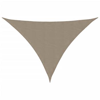 Sonnensegel Oxford-Gewebe Dreieckig 2,5x2,5x3,5 m Taupe