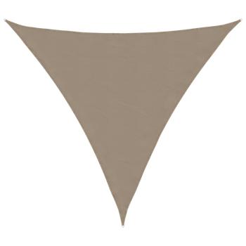Sonnensegel Oxford-Gewebe Dreieckig 5x5x5 m Taupe