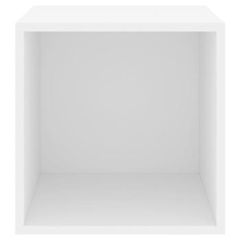 Wandschrank Weiß 37x37x37 cm Holzwerkstoff