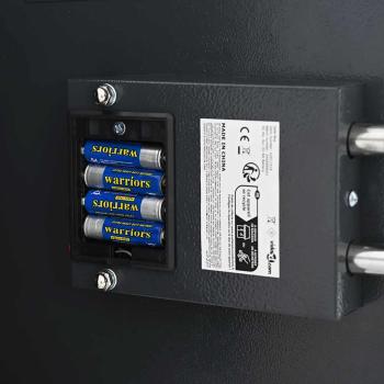 Tastaturschloss Safe Gunmetal Grau Stahl, Chrom Mittel Schlösser