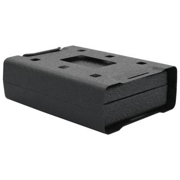 Sicherheitssafe Schwarz Metall Klein Schlösser Sicherheitssafe