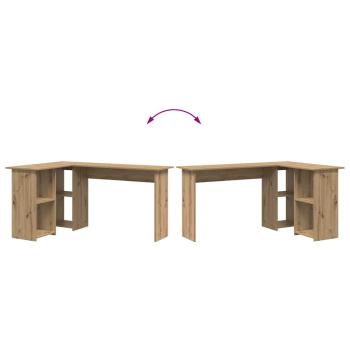 Artisan Eiche Schreibtisch Artisan Eiche Spanplatte Mittel