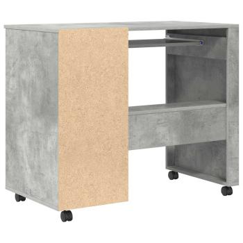 Beton-Grauer Computer-Schreibtisch Beton grau Spanplatte Mittel