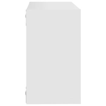 Würfelregale 2 Stk. Weiß 26x15x26 cm