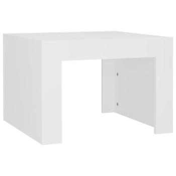 Couchtisch Weiß 50x50x35 cm Holzwerkstoff