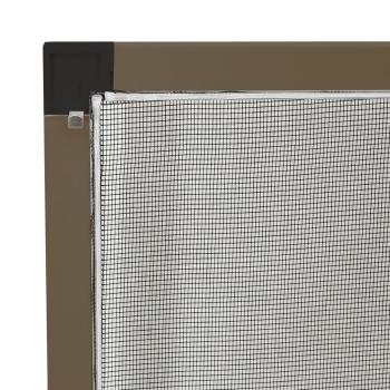 Insektenschutz für Fenster Braun 90x120 cm