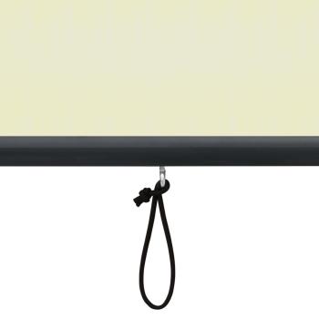 Außenrollo 100 x 250 cm Cremeweiß