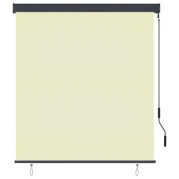 Außenrollo 140x250 cm Creme