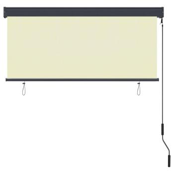 Außenrollo 140x250 cm Creme