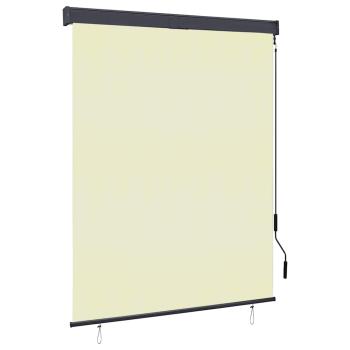 Außenrollo 140x250 cm Creme