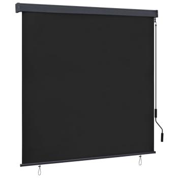 ARDEBO.de - Außenrollo 170 x 250 cm Anthrazit