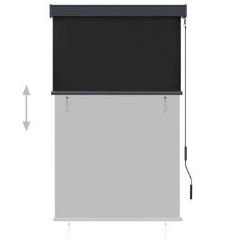 Außenrollo 100 x 250 cm Anthrazit