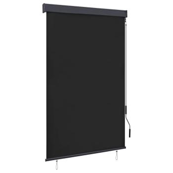 ARDEBO.de - Außenrollo 120 x 250 cm Anthrazit