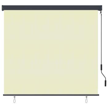 Außenrollo 170 x 250 cm Creme