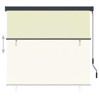 Außenrollo 170 x 250 cm Creme
