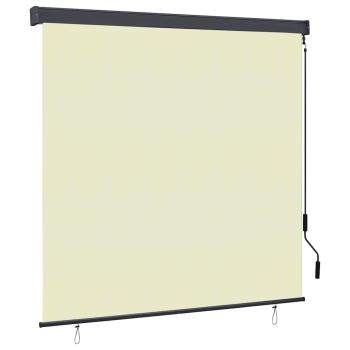 Außenrollo 170 x 250 cm Creme