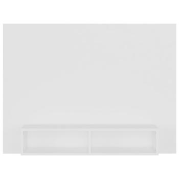 TV-Wandschrank Weiß 120x23,5x90 cm Holzwerkstoff