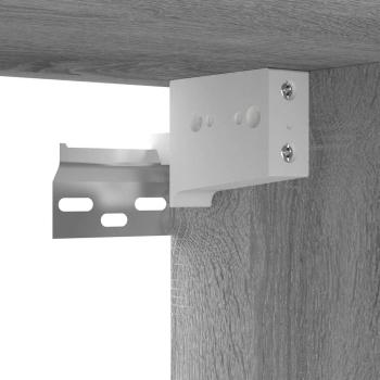 TV-Wandschrank Grau Sonoma 2 Stk. 60x30x30 cm Holzwerkstoff