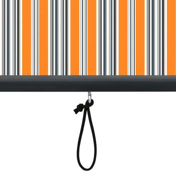 Außenrollo 120 x 250 cm Gelb und Blau