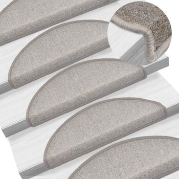 ARDEBO.de - Stufenmatten 10 Stk. 65x24x4 cm Taupe