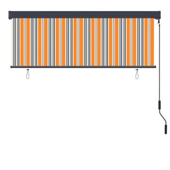 Außenrollo 160x250 cm Gelb und Blau