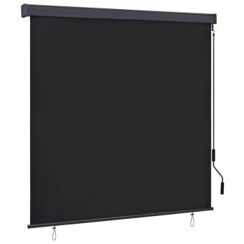 ARDEBO.de - Außenrollo 160x250 cm Anthrazit