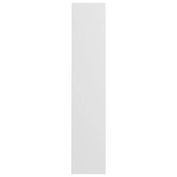 Wand-Schuhschrank Weiß 60x18x90 cm Holzwerkstoff