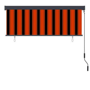 Außenrollo 160x250 cm Orange und Braun