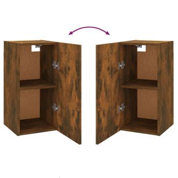 7-tlg. TV-Schrank-Set Räuchereiche Holzwerkstoff