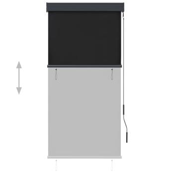 Außenrollo 80 x 250 cm Anthrazit