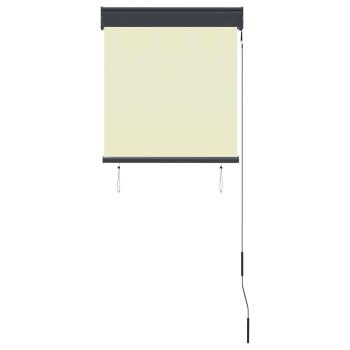 Außenrollo 60 x 250 cm Cremeweiß