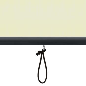 Außenrollo 60 x 250 cm Cremeweiß