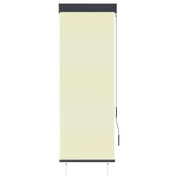 Außenrollo 60 x 250 cm Cremeweiß