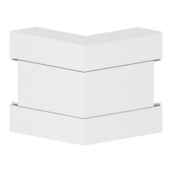 ARDEBO.de GGK 11772 Außeneck BR, 60x170/80mm, PVC, Gehrungsformteil, weiß