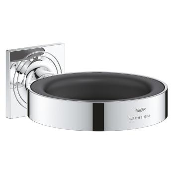 GROHE Allure Halter, für Seifenschale 40256003 oder Fön-Einsatz 40964001, chrom (40963001)