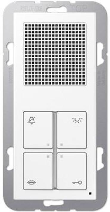 ARDEBO.de Jung SI4ADWW Audio-Innenstation Design Standard, Serien AS und A, alpinweiß