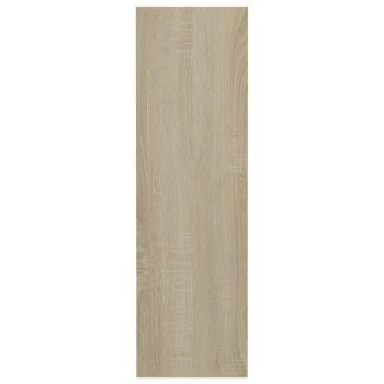 Wand-Schuhschränke 2 Stk. Sonoma-Eiche 80x18x60cm Holzwerkstoff