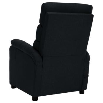 Massagesessel Schwarz Stoff