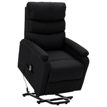 ARDEBO.de - Aufstehsessel Schwarz Stoff