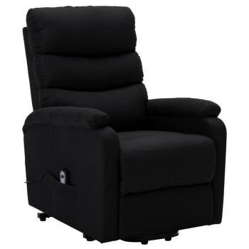 Aufstehsessel Schwarz Stoff